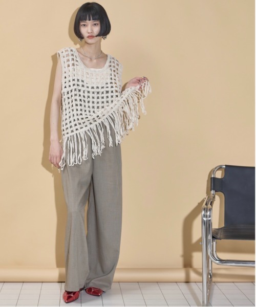 「THE YOn」 ベスト FREE ナチュラル レディース_画像4