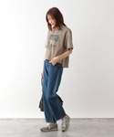 「GLOBAL WORK」 半袖Tシャツ FR...の詳細画像3