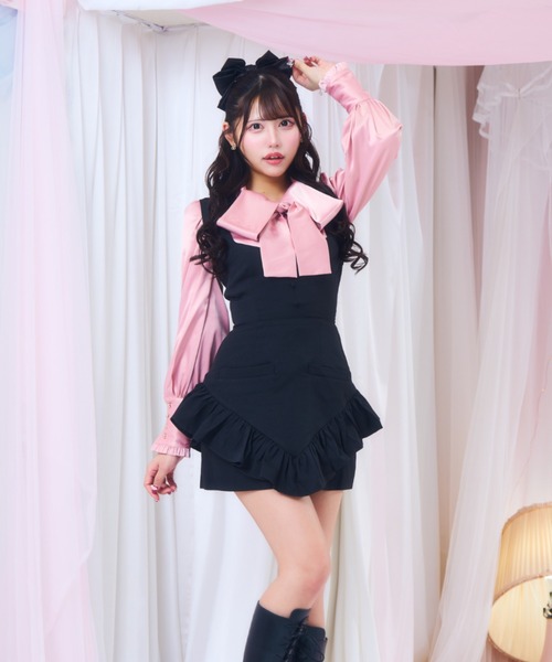 ワンピース ReAmour ReAmour ワンピース フリルドールジャンスカ : ZOZOTOWN Yahoo!店