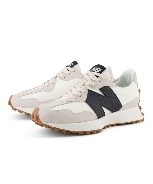 「New Balance」 ローカットスニーカー 23.0cm ホワイト×ブラック レディース_画像4