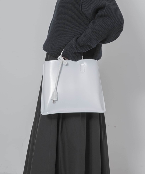 「PIENI」 トートバッグ - ホワイト系その他 レディース_画像6