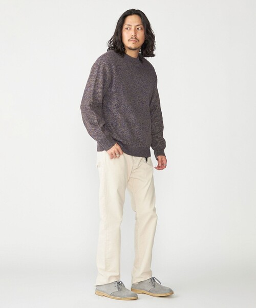 SHIPS（シップス） 長袖ニット MEDIUM ベージュ メンズ : ZOZOTOWN