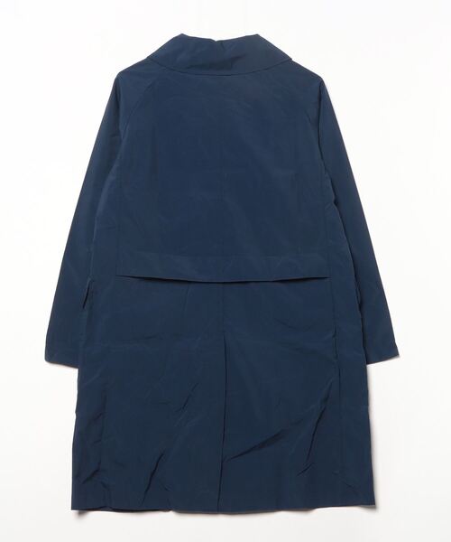 Danton（ダントン） ステンカラーコート 34 ネイビー レディース