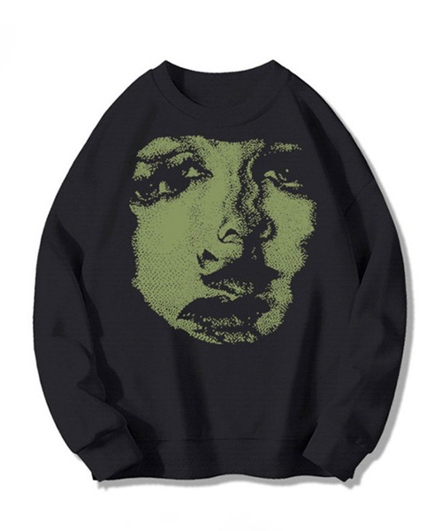 「Theater code」 スウェットカットソー 3 ブラック メンズ_画像5