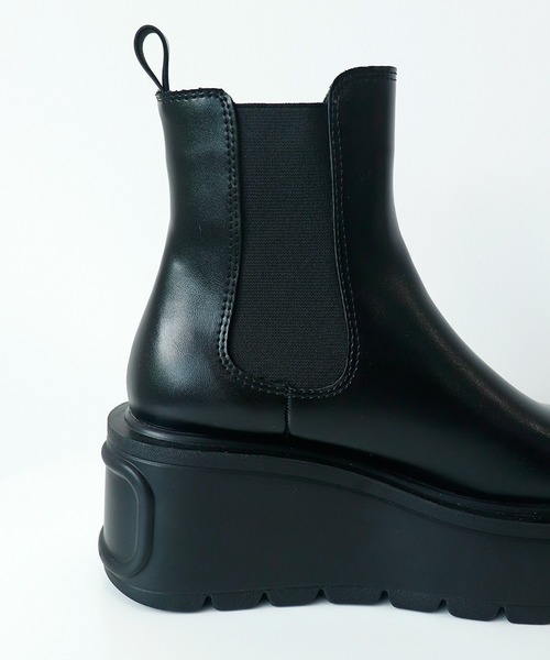 「Futier land」 ショートブーツ 37 ブラック レディース_画像5