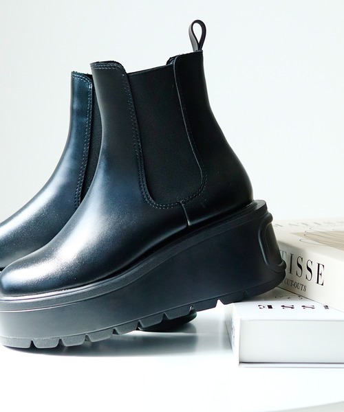 「Futier land」 ショートブーツ 37 ブラック レディース_画像9