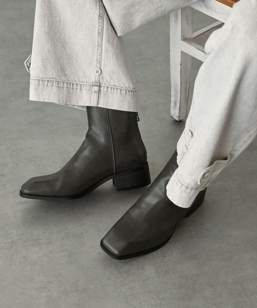 「EMMA CLOTHES」 ブーツ S ダークブラウン メンズ_画像8