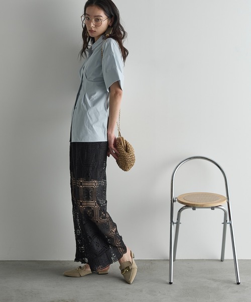 「THE YOn」 イージーパンツ FREE ホワイト レディース_画像3