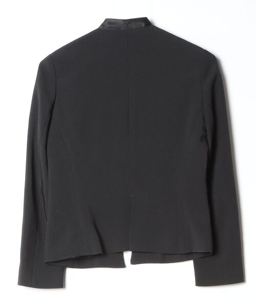 「Danny&Anne」 ノーカラージャケット FREE ブラック レディース_画像2