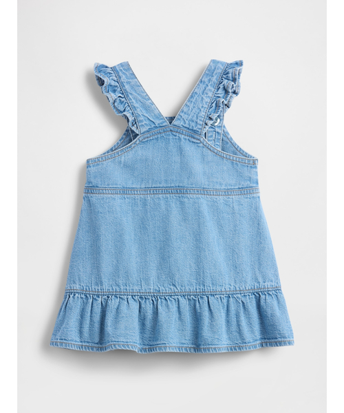 GAP（ギャップ） ベビー服 ロンパース デニム チェリー ワンピース 