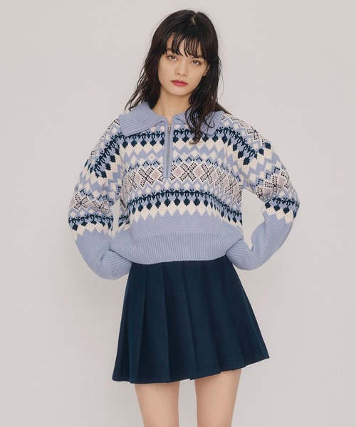 REDYAZEL（レディアゼル） ニット セーター ビジューノルディック