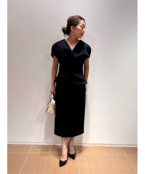 スカート ESSENCEOFLUXURY / カードボード ペンシルスカートの画像