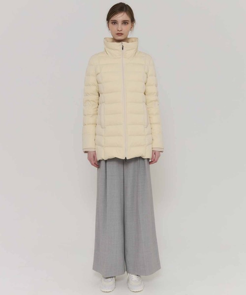 ダウンコート ダウンジャケット 「YOSOOU/ヨソオウ」2way Fur Liner Hood Coat/2ｗayファーライナーフードコートの画像