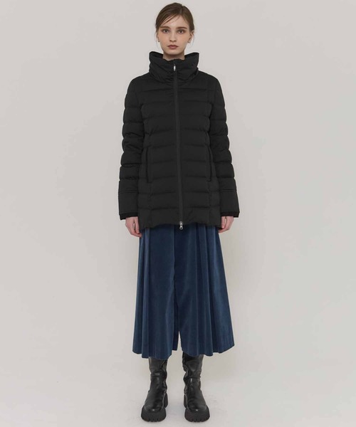 ダウンコート ダウンジャケット 「YOSOOU/ヨソオウ」2way Fur Liner Hood Coat/2ｗayファーライナーフードコートの画像