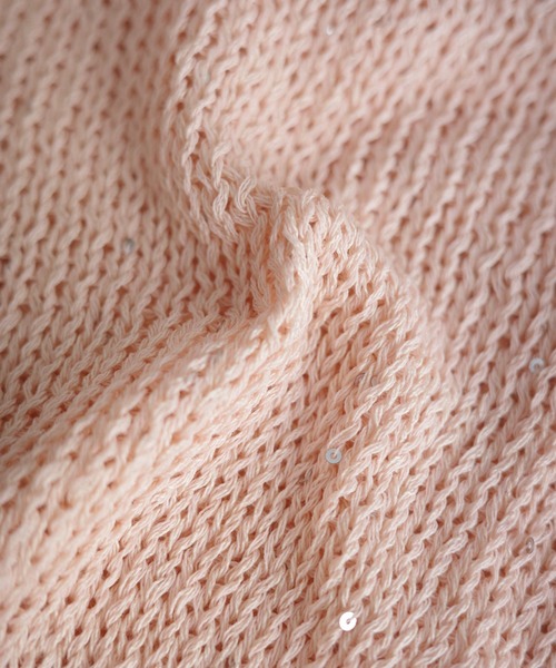 「meilmada」 長袖ニット FREE ベージュ レディース_画像2