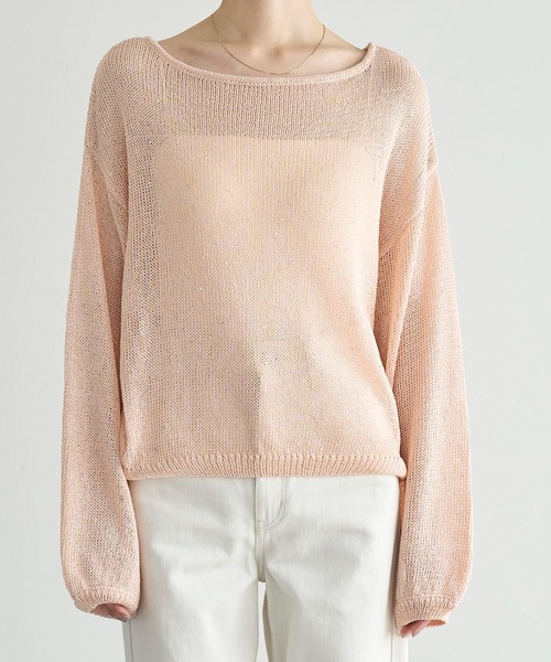 「meilmada」 長袖ニット FREE ベージュ レディース_画像5