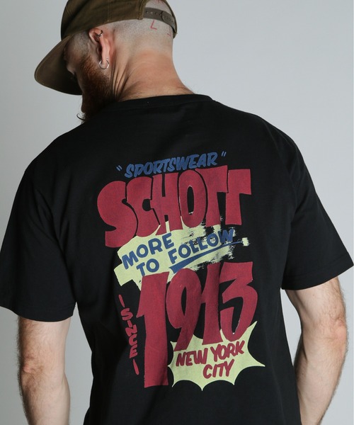 Schott N.Y.C（ショット） tシャツ Schott/ショット/FLYER T-SHIRT