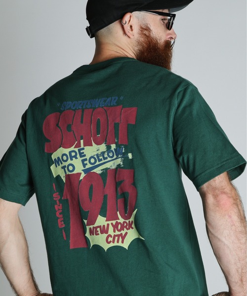 Schott N.Y.C（ショット） tシャツ Schott/ショット/FLYER T-SHIRT