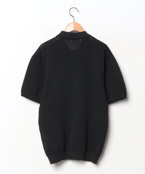 BEAMS ニット 半袖 メンズ B：MING by BEAMS（ビーミング by ビームス） 半袖ニット M ブラック
