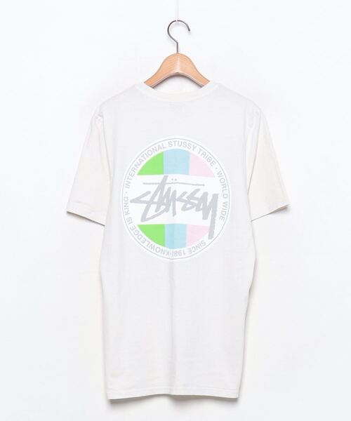 【新品タグ付】STUSSY　ステューシー　ストックロゴ半袖Tシャツ　白　Sサイズ STUSSY（ステューシー） 半袖Tシャツ S ホワイト メンズ : ZOZOTOWN