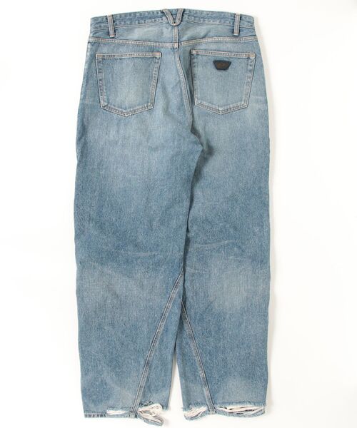 ワイドパンツ ジーンズ FORSOMEONE LOOSE DENIM CUSTOM メンズの画像