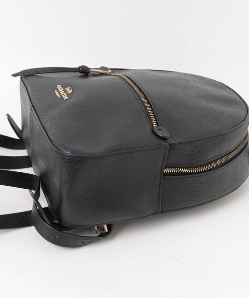 Coach ロゴ入り ブラック リュック COACH（コーチ） ワンポイントリュック - ブラック レディース