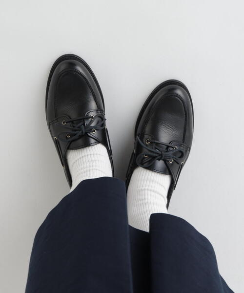 eness（エネス） ローファー 「ENESS」レザーデッキシューズ