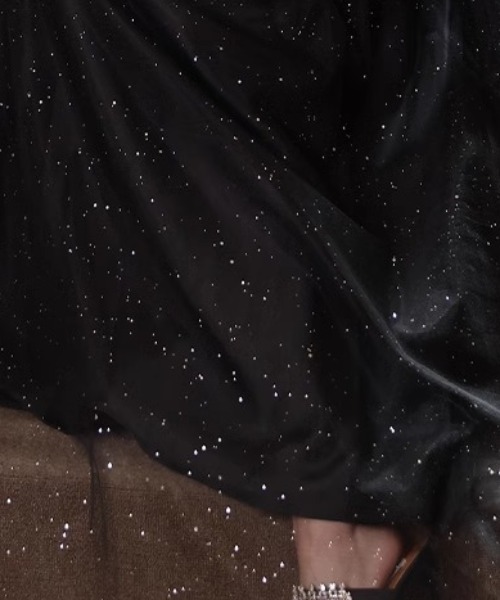 ドレス YUGA_YGMC 　Sequined decollete dress_15