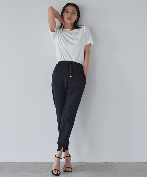 「BARNYARDSTORM」 イージーパンツ 1 ブラック レディース_画像9