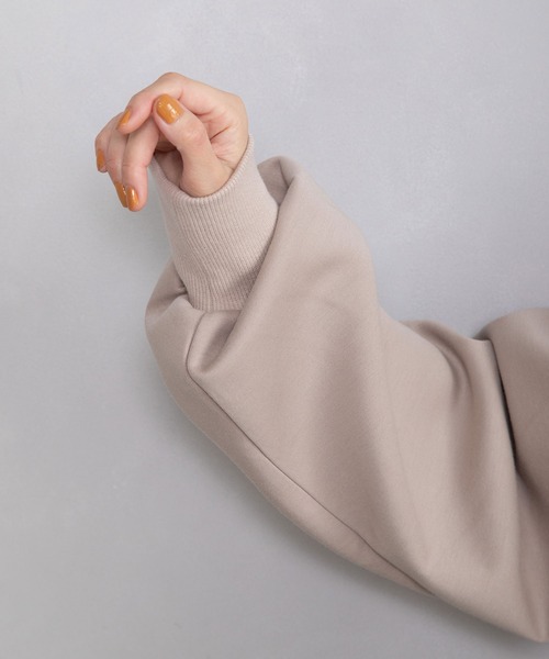 「MARECHAL TERRE」 長袖カットソー MEDIUM チャコールグレー レディース_画像8