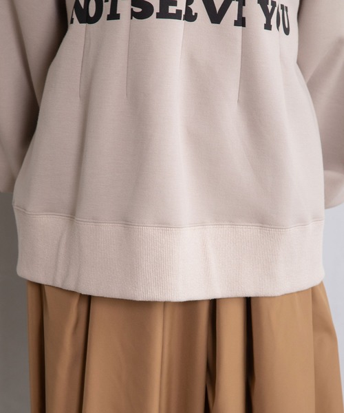 「MARECHAL TERRE」 長袖カットソー MEDIUM チャコールグレー レディース_画像9