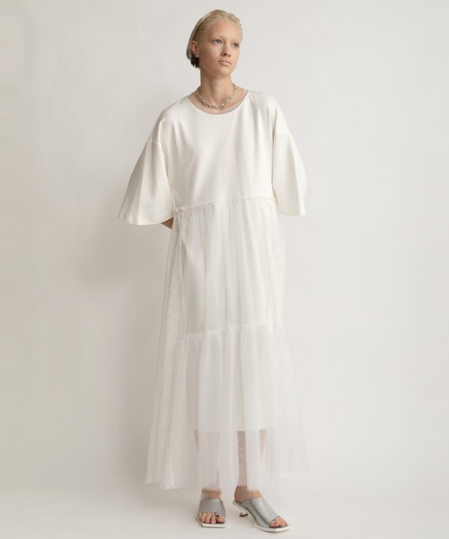 「AULA AILA」 ドッキングワンピース 0 グレー レディース_画像5