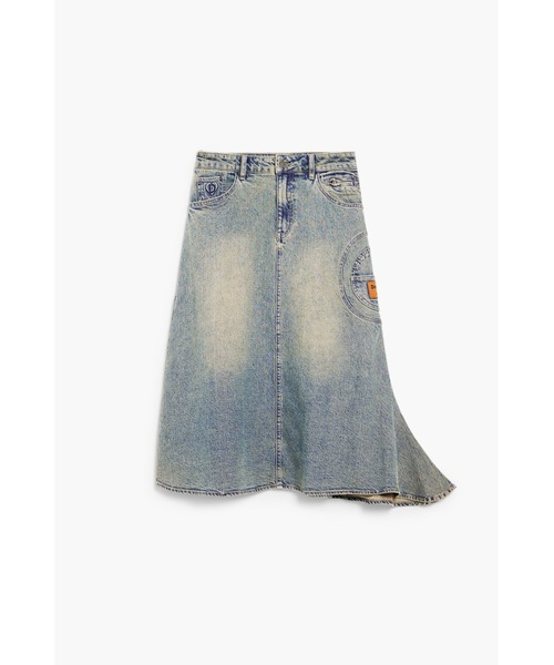 Desigual（デシグアル） デニムスカート アシンメトリーヘム
