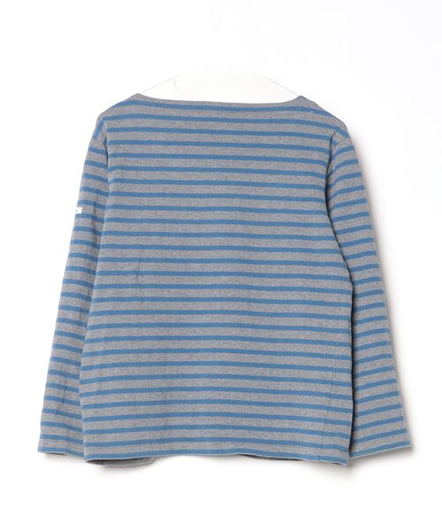 「ORCIVAL」 ボーダー柄長袖カットソー 3 グレー レディース_画像2