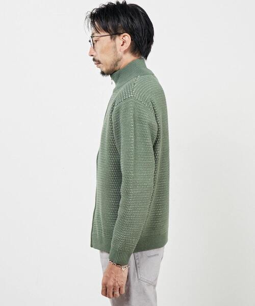 「MEN'S MELROSE」 ブルゾン 3 ダークネイビー メンズ_画像3