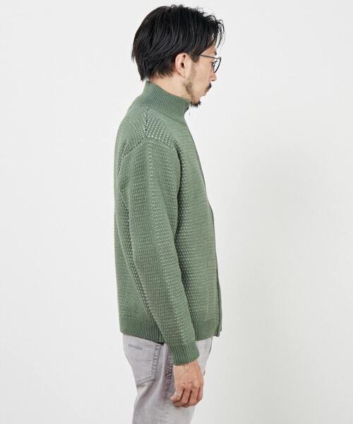 「MEN'S MELROSE」 ブルゾン 3 ダークネイビー メンズ_画像5