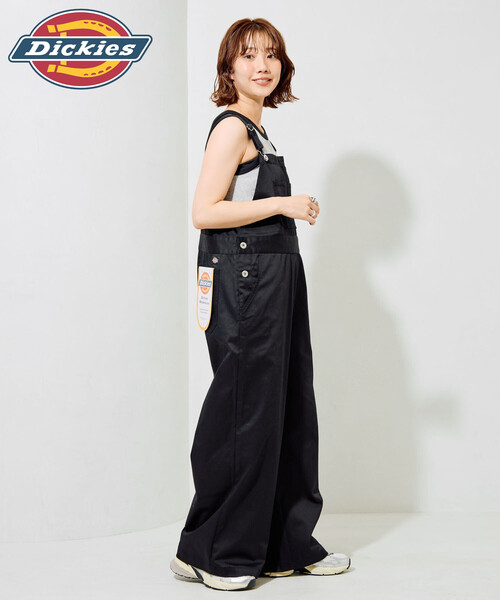 サロペット オーバーオール 限定展開 Dickies × FREAK'S STORE/ディッキーズ 別注 オーバーオール レディースの画像