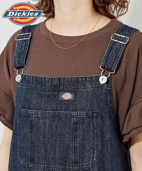 サロペット オーバーオール 限定展開 Dickies × FREAK'S STORE/ディッキーズ 別注 オーバーオール レディースの画像