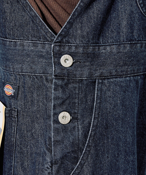 サロペット オーバーオール 限定展開 Dickies × FREAK'S STORE/ディッキーズ 別注 オーバーオール レディースの画像