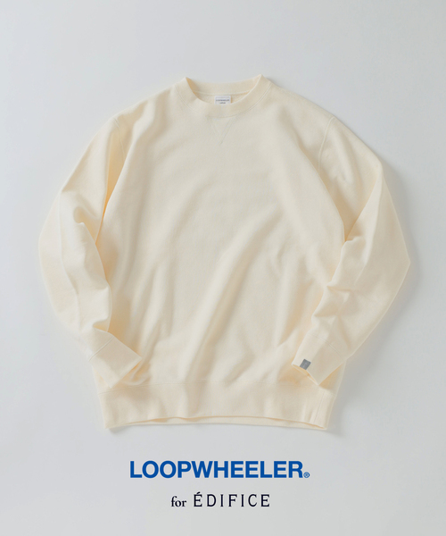LOOPWHEELER Noodles スウェット L 日本製 ループウィラー LOOPWHEELER（ループウィラー） トレーナー スウェット LOOPWHEELER