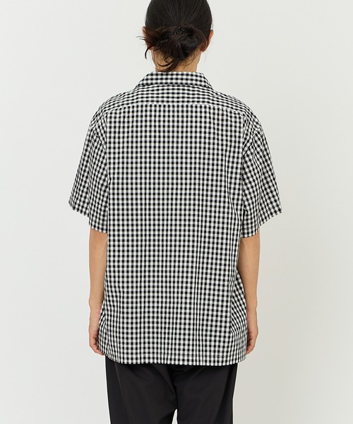 KAVU（カブー） シャツ Gingham OP Shirts/ギンガム オープンカラー