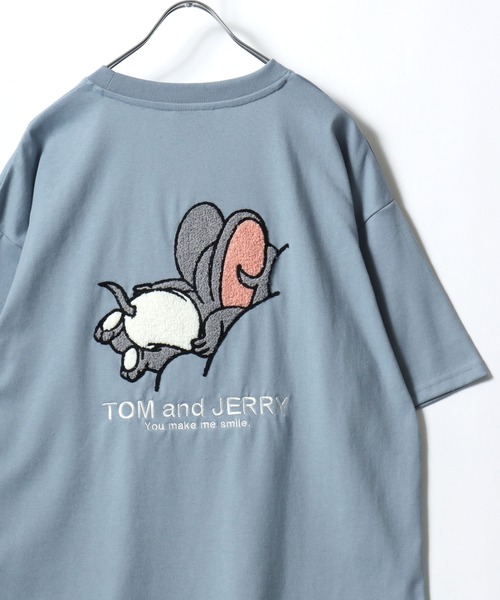 tシャツ 半袖 2026SS Tom and Jerry/トムとジェリー オーバーサイズ