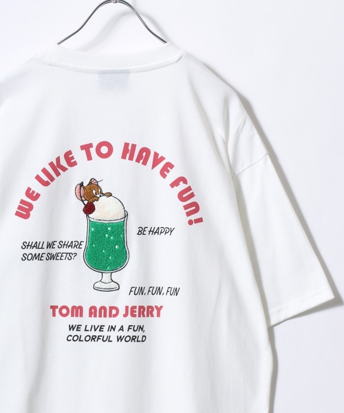tシャツ 半袖 2026SS Tom and Jerry/トムとジェリー オーバーサイズ