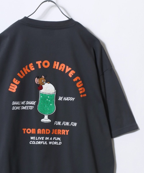 tシャツ 半袖 2026SS Tom and Jerry/トムとジェリー オーバーサイズ