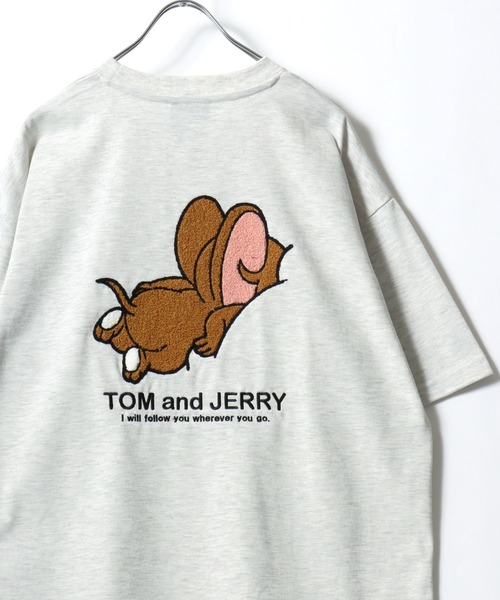 tシャツ 半袖 2026SS Tom and Jerry/トムとジェリー オーバーサイズ