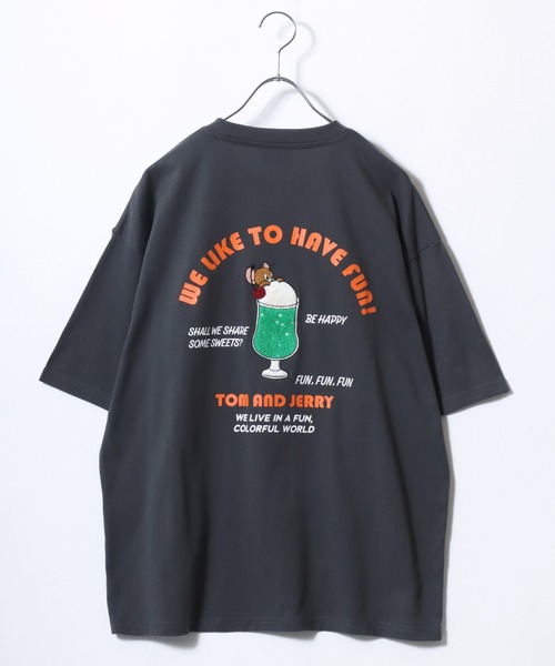 tシャツ 半袖 2026SS Tom and Jerry/トムとジェリー オーバーサイズ