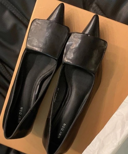 「SMILE ORCHID」 フラットパンプス 39 シルバー レディース_画像3