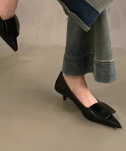 「SMILE ORCHID」 フラットパンプス 39 シルバー レディース_画像5