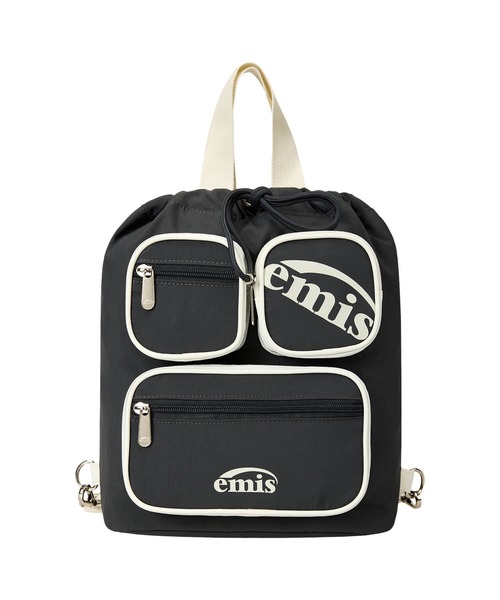 emis デイバック リュック NYLON COLOR-BLOCK BACKPACK レディース
