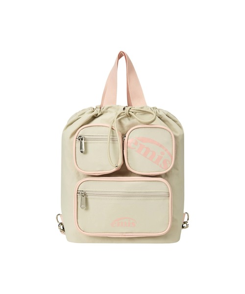 emis デイバック リュック NYLON COLOR-BLOCK BACKPACK レディース